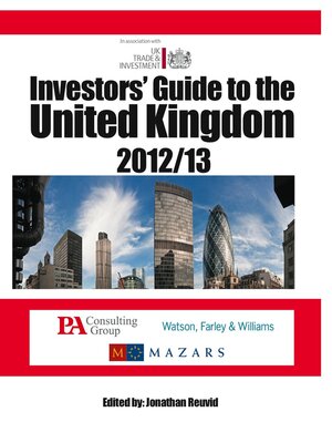 cover image of Investors' Guide to the United Kingdom 2012/13